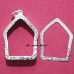 เลี่ยมเงินจับขอบ ขุนแผนปู่ทิม เล็ก เงินแท้