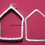 เลี่ยมเงินจับขอบ ขุนแผนปู่ทิม ใหญ่ เงินแท้