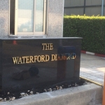 อักษรสแตนเลสหน้าทอง (ไททาเนียม) ติดตั้ง #Thewaterforddiamono #สุขุมวิท