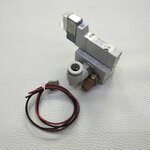 Solenoid Valve SMC รุ่น SY3140-5LOZ-01, 5/2, 2-Position single, Coil 24Vdc