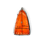 ตลับพระกรุ เนื้อดิน หน้าเดียว สแตนเลสพุก