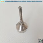 ขาฉิ่งขนาดยาว 95 mm., เกลียว 8 mm., โต 44 mm.