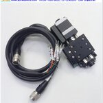 แกนสําเร็จรูป Worm gear Suruga Seiki รุ่น KGW04060-L, Motorized 1 Axis Goniometer Stage, Sensor 5-24Vdc, + - 6 degree, ขนาด 40x40mm & Vexta Motor & cable D214-2-2EK