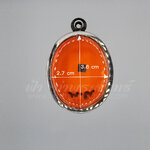 ตลับล็อกเกต หน้าเดียว สแตนเลสพุก