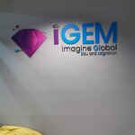 ป้ายอะคริลิคไดคัท '' IGEM ''