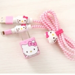 ชุดถนอมสายชาร์จ คิตตี้น่ารัก