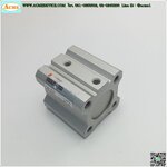 Compact Air Cylinder SMC รุ่น CQ2A25-20D, Bore 25 mm, Stroke 20 mm