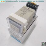 Digital Counter รุ่น DH48J-11A + Socket รุ่น PF-113A, 0-999900, 4 digit, NPN, AC/DC 24V