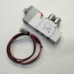 Solenoid Valve SMC รุ่น SY3120-5LOZE-C4-X90, 5/2, 2-Position single, Coil 24Vdc
