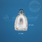 ตลับรูปหล่อ ปิดหลัง เงินแกะลาย 92.5%