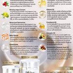 ส่วนประกอบหลักที่สำคัญของ Fall in love Hensica White Mask