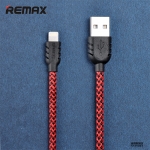 สายชาร์จ remax Nylon สำหรับ iOS (สีแดง)