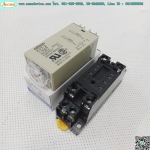 Timer Omron รุ่น H3Y-2 + Socket รุ่น PYF08A-E, 220V, 30 Sec