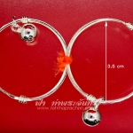 กำไลข้อเท้าเงินแท้ 92.5% เด็ก หนัก 2 สลึง