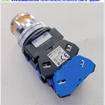 Pushbutton Switch Idec รุ่น ALN22210DNO, 2NO, 24V AC/DC, ขนาด 30 mm