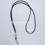 สร้อยคอเชือกร่ม เซตเงินลูกโอ่งเกลี้ยง แคปซูลตัวจบเกลี้ยง