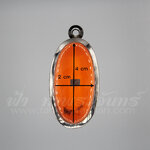 ตลับทุ่งเศรษฐี หน้าเดียว สแตนเลสพุก