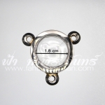 ตลับลูกอมสามห่วง สแตนเลสพุก