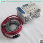 Solenoid Valve SMC รุ่น SY3200-5NZ1+EM260-SMJ3, 5/2, 2 คอยส์
