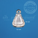 ตลับปิดตา ปิดหลัง เงินแกะลาย 92.5%