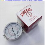 Pressur Gauge Winters รุ่น PFP25TSD4NP3SB+SH, 0-210 Bar, 0-3000 psi, Dai. 2.5", 1/4