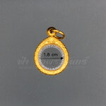 ตลับกลม มีหู เลเซอร์