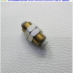 ข้อต่อลม SMC รุ่น KQ2E04-00, Bulkhead Union, สายลม 4 มม.