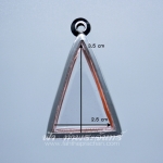 ตลับนางพญาแบบหนา สแตนเลสพุก