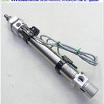 Air Cylinder Festo รุ่น DSNU-20-100-PPV-A + SME-8M-ZS-24V-K-0.3-M8D, Bore 20 mm., Stroke 100 mm.