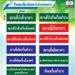 ป้ายมาตราฐาน อย.