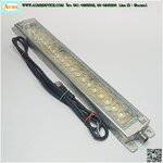 LED Light Bar PATLITE รุ่น CLK3C-24SG-CD, 24Vdc, IP66/67/69K, 12.5W, 300 mm, (Daylight Color)