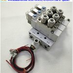 Solenoid Valve SMC รุ่น SY5120-5LOZE-C4 (3), 5/2, Coil 24 Vdc (สายลม 6 มม.)