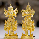 ท้าวเวส หน้าเทพ เก็บทรัพย์ +หน้ายักษ์ รับทรัพย์