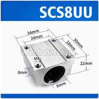 SCS8UU (8mm)ตัวสั้น