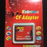 ตัวแปลงการ์ด Adapter TF to CF Type I