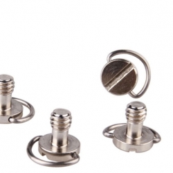 สกรูขนาด 1/4 สำหรับติดกับอุปกรณ์กล้อง ติดเพลทขาตั้งกล้อง