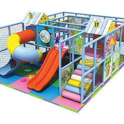 ห้องบอลนุ่มนิ่ม ชุด ห้องสไลด์วนคุณหนู KB-009