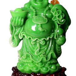 พระสังกัจจายน์ เรซิ่นหยก 23 นิ้ว