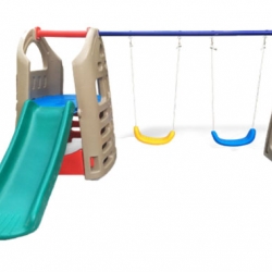 ชิงช้าพร้อมกระดานลื่นสุดหรรษา