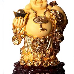 พระสังกัจจายน์ ทองทราย 23 นิ้ว YX1427