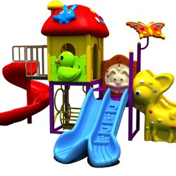 เครื่องเล่นสนาม ชุด บ้านเจ้าเป็ด เครื่องเล่นเสพริมพัฒนาการ