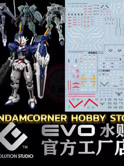 ดีคอลน้ำ EVO® HGWM AERIAL REBUILD / PHARACT/ HEINDREE / ZOWORT /TICK BALANG [4IN1] HGWM-05 EVO Water Decal