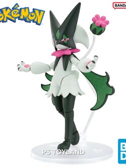 BANDAI ANIME POKEMON PLAMO COLLECTION 56 SELECT SERIES MEOWSCARADA โมเดล การ์ตูน อนิเมะ