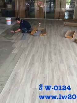 กระเบื้องยางลายไม้ รหัสรุ่น W-0124