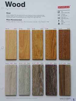 แคตตาล็อกกระเบื้องยางลายไม้