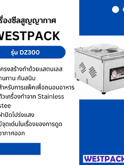 เครื่องซีลสูญญากาศ WESTPACK รุ่น DZ300