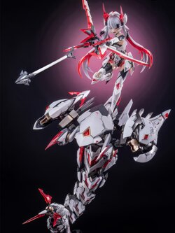 พรีออเดอร์ 1/12 Polaris Star White Mecha Girl ค่าย Animester สูง 17.5 cm. ฟรีล็อตแรก Blades 6 สี โมเดลประกอบเอง สินค้ามา กลางปี 69 Made in China