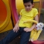 เสื้อยืดเด็ก สีเหลือง คอกลม แขนสั้น Size 2XL