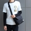 กระเป๋าแมสเซนเจอร์ กระเป๋าสะพายข้าง end&start | END001 black compact