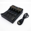 ที่ชาร์จแบตเตอรี่ LiitoKala Lii-402 แบบ Micro USB 4 ช่อง 4 รางชาร์จ สำหรับแบต 14500 18650 26650 AA AAA กระแสชาร์จ 500/700/1000/2000 mA ของแท้ Original 100%